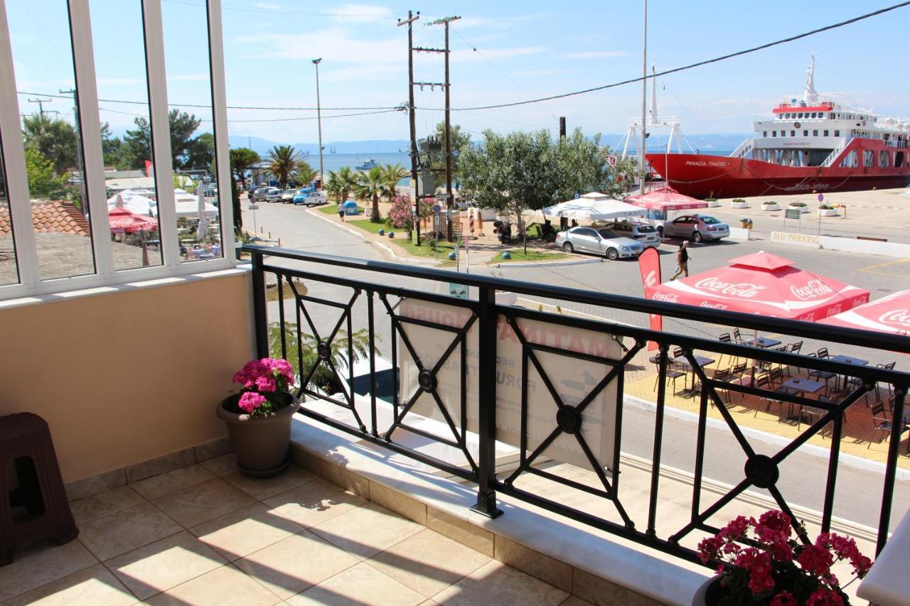 Matina'S Apartments Prinos  Ngoại thất bức ảnh